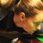 Jugadora de snooker femenino