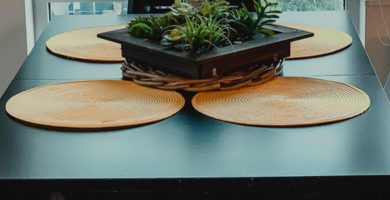 Mesa de billar de comedor con tapa